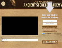 Tablet Screenshot of ancientsecretsacademy.com